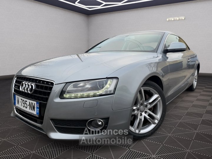 Audi A5 Coup&eacute; 32 V6 FSI 265ch QUATTRO AMBITION LUXE - X&eacute;non Plus, Cuir Milano, Si&egrave;ges chauffants - 1