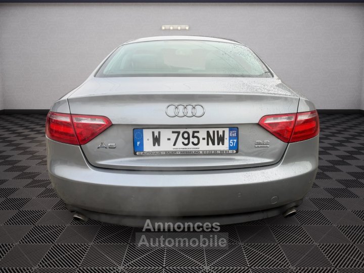 Audi A5 Coup&eacute; 32 V6 FSI 265ch QUATTRO AMBITION LUXE - X&eacute;non Plus, Cuir Milano, Si&egrave;ges chauffants - 3