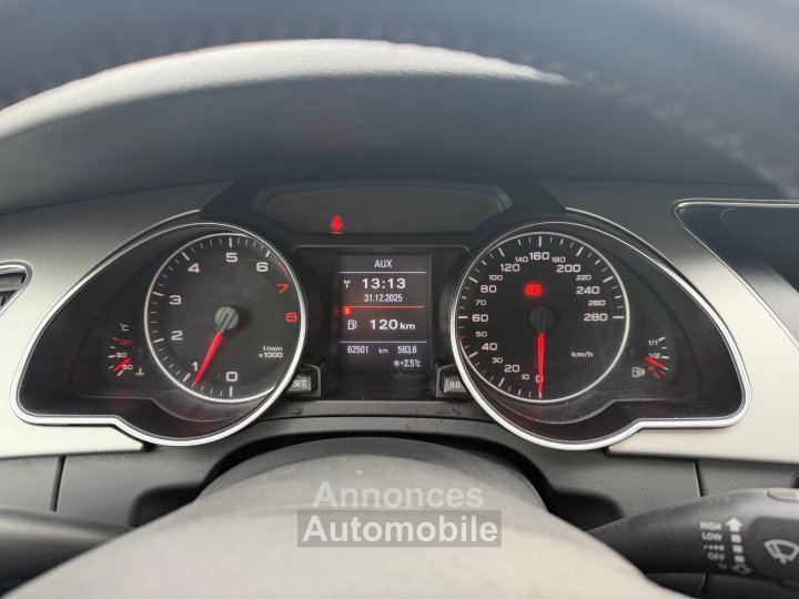 Audi A5 Coup&eacute; 32 V6 FSI 265ch QUATTRO AMBITION LUXE - X&eacute;non Plus, Cuir Milano, Si&egrave;ges chauffants - 14
