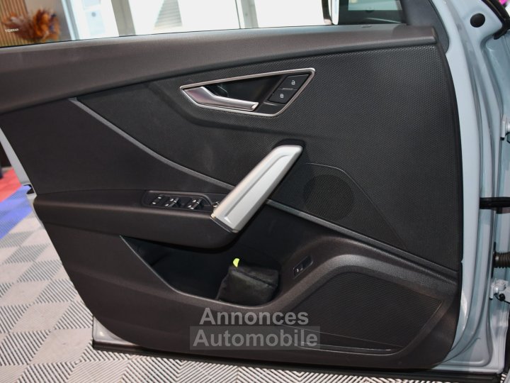 Audi Q2 Design Luxe 35 TFSI 150 S-Tronic GPS Virtual TO Caméra Régulateur Drive LED Hayon Pré Sense JA 18 - 20