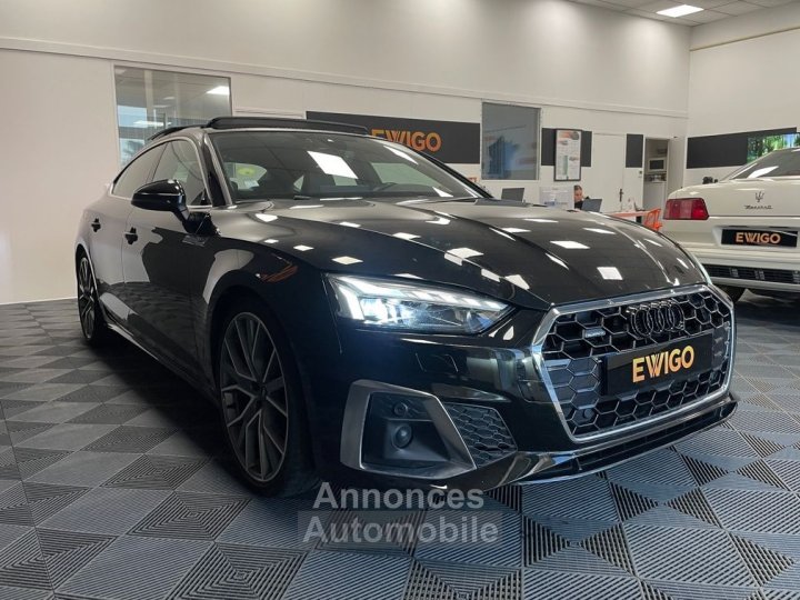 Audi A5 Sportback 40 tdi 20l 204ch s-line hybrid mhev quattro s-tronic toit ouvrant - 16