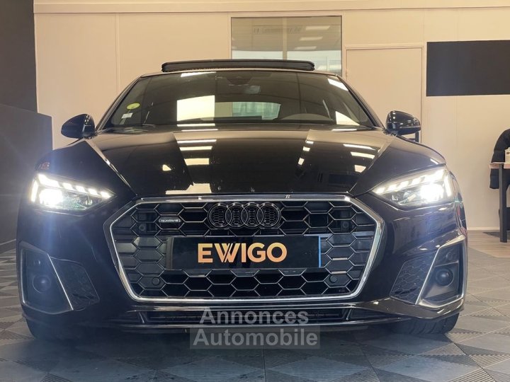 Audi A5 Sportback 40 tdi 20l 204ch s-line hybrid mhev quattro s-tronic toit ouvrant - 17