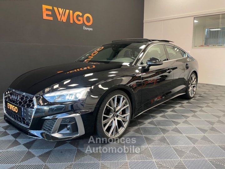 Audi A5 Sportback 40 tdi 20l 204ch s-line hybrid mhev quattro s-tronic toit ouvrant - 18