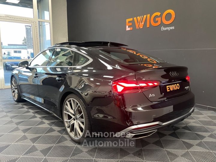 Audi A5 Sportback 40 tdi 20l 204ch s-line hybrid mhev quattro s-tronic toit ouvrant - 20