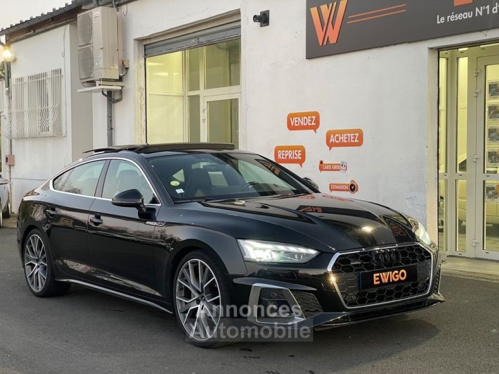 Audi A5 Sportback 40 tdi 20l 204ch s-line hybrid mhev quattro s-tronic toit ouvrant - 28