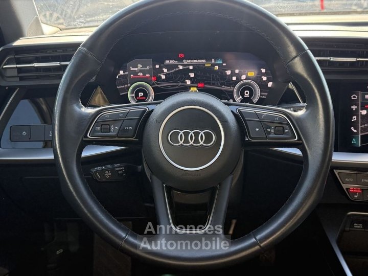 Audi A3 Sportback 40 TFSI E 204CH S TRONIC 6 - 9