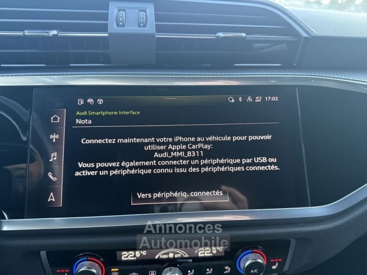 Audi Q3 Sportback 35 TDI 150CH S LINE TRONIC 7 - 13