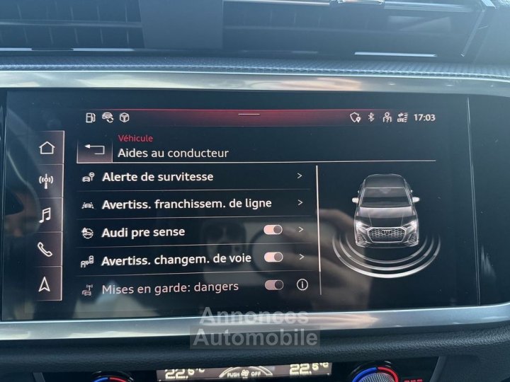 Audi Q3 Sportback 35 TDI 150CH S LINE TRONIC 7 - 14