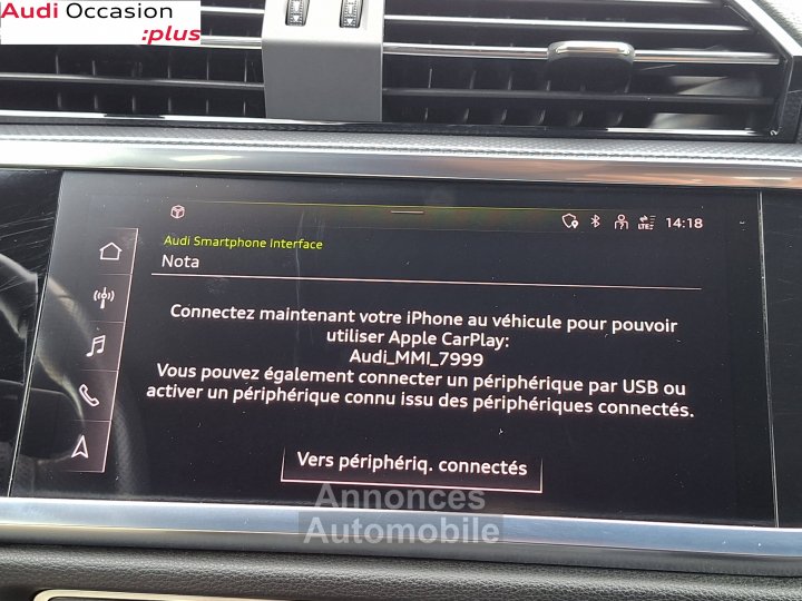 Audi Q3 Sportback 35 TDI 150 ch S tronic 7 S Edition - 24