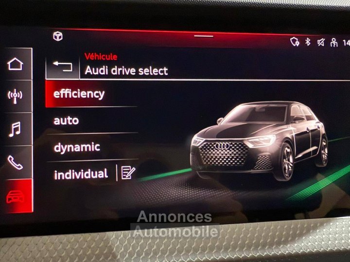 Audi A1 Sportback 35 TFSI 150 ch S tronic 7 S Line - 23
