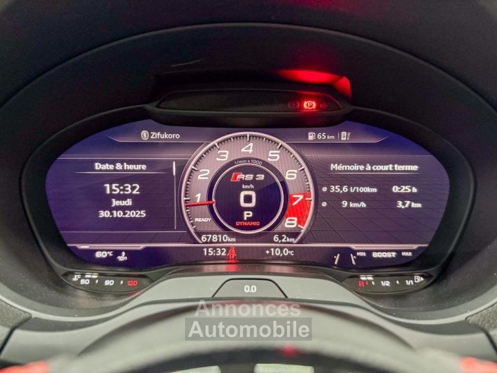 Audi S3 A3 RS3 SportBack Quattro 25 TFSI 400 BV S-tronic 8V PHASE 2 - 31