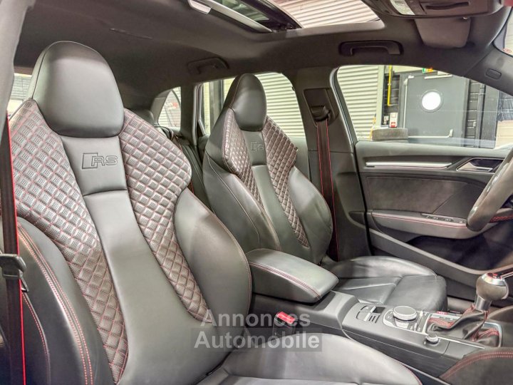 Audi RS3 SportBack Quattro 25 TFSI - 400 - BV S-tronic 8V SPORTBACK  PHASE 2 - 33