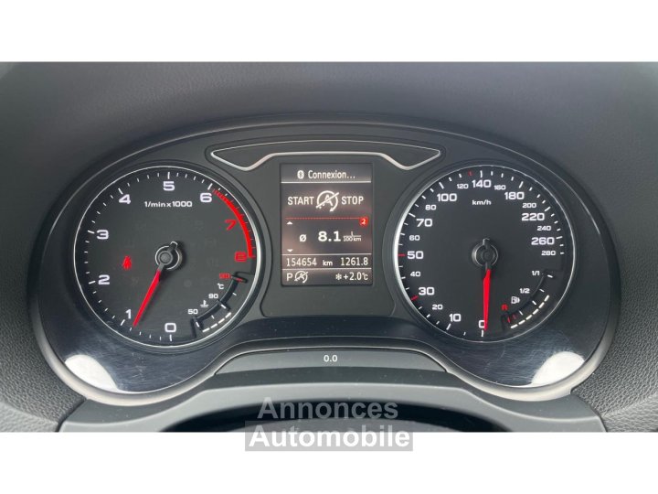 Audi A3 14 TFSI Ultra 150 BV S-Tronic 7 S line - RADAR AR / GPS / DRIVE SELECT - 22