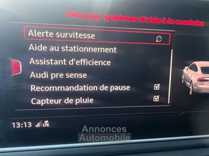 Audi A5 Sportback 20 TFSI 190cv ultra Sport S tronic - 31