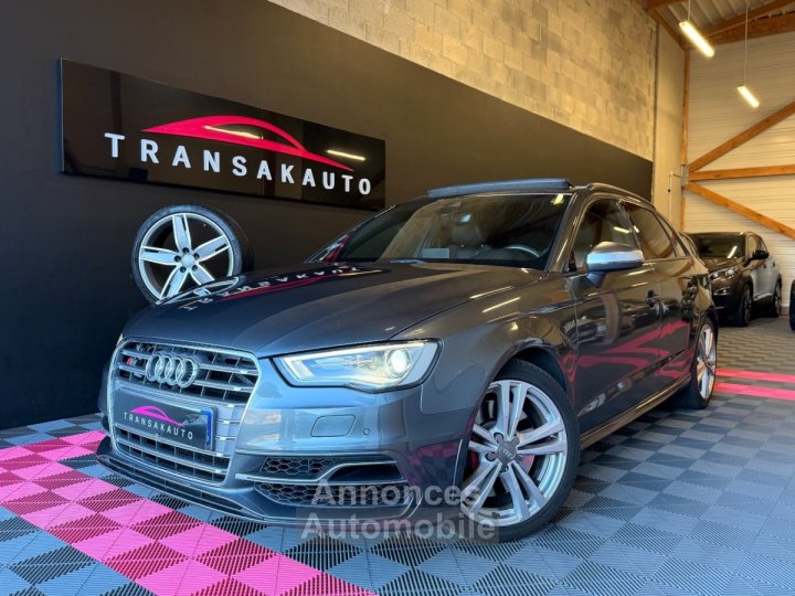 Audi S3 SPORTBACK 20 TFSI 300ch Quattro S-Tronic 6 - Toit Ouvrant - Roues Hiver/Ete - Gtie 3 mois - 1
