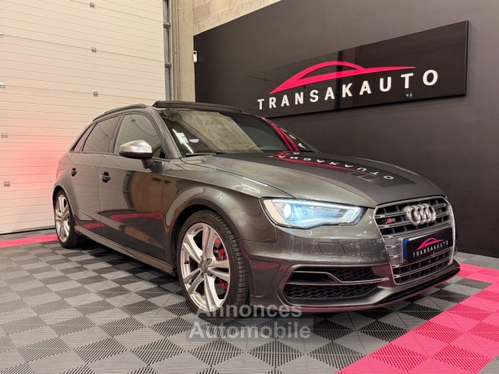 Audi S3 SPORTBACK 20 TFSI 300ch Quattro S-Tronic 6 - Toit Ouvrant - Roues Hiver/Ete - Gtie 3 mois - 7