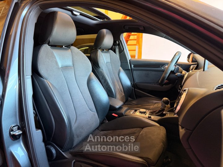 Audi S3 SPORTBACK 20 TFSI 300ch Quattro S-Tronic 6 - Toit Ouvrant - Roues Hiver/Ete - Gtie 3 mois - 9