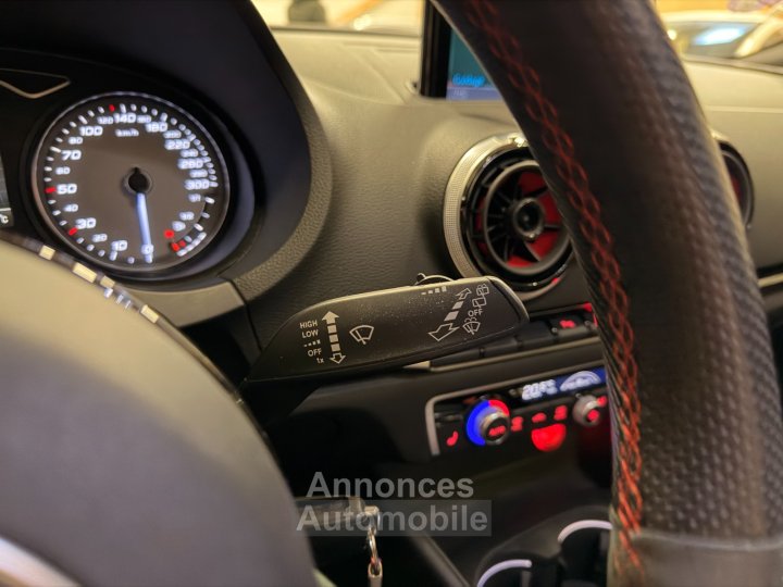 Audi S3 SPORTBACK 20 TFSI 300ch Quattro S-Tronic 6 - Toit Ouvrant - Roues Hiver/Ete - Gtie 3 mois - 14