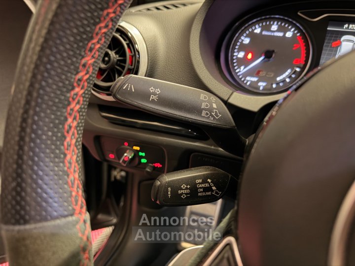 Audi S3 SPORTBACK 20 TFSI 300ch Quattro S-Tronic 6 - Toit Ouvrant - Roues Hiver/Ete - Gtie 3 mois - 16