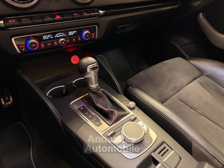 Audi S3 SPORTBACK 20 TFSI 300ch Quattro S-Tronic 6 - Toit Ouvrant - Roues Hiver/Ete - Gtie 3 mois - 22