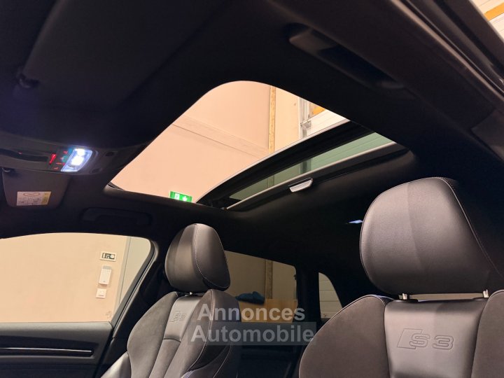 Audi S3 SPORTBACK 20 TFSI 300ch Quattro S-Tronic 6 - Toit Ouvrant - Roues Hiver/Ete - Gtie 3 mois - 23