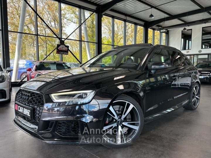 Audi RS3 Sportback 400 CH Quattro S Tronic 7 Fran&ccedil;aise Garantie 6 ans Suivi Toit ouvrant Bang & oluffsen 519-mois - 1