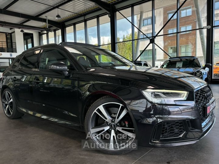 Audi RS3 Sportback 400 CH Quattro S Tronic 7 Fran&ccedil;aise Garantie 6 ans Suivi Toit ouvrant Bang & oluffsen 519-mois - 3