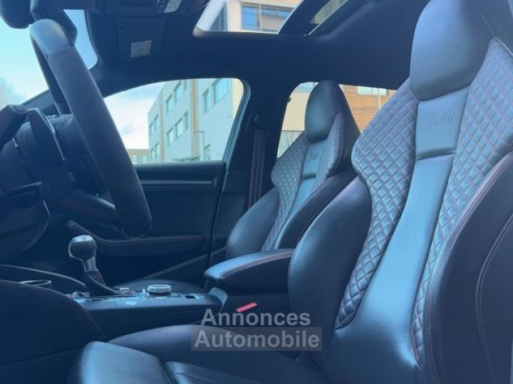 Audi RS3 Sportback 400 CH Quattro S Tronic 7 Fran&ccedil;aise Garantie 6 ans Suivi Toit ouvrant Bang & oluffsen 519-mois - 5