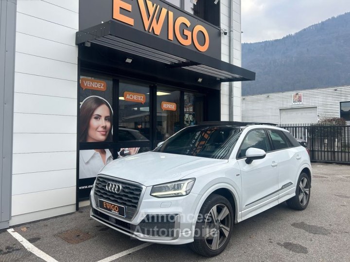 Audi Q2 2l 40 tdi 190ch quattro s-tronic toit ouvrant + sieges chauffants - 1