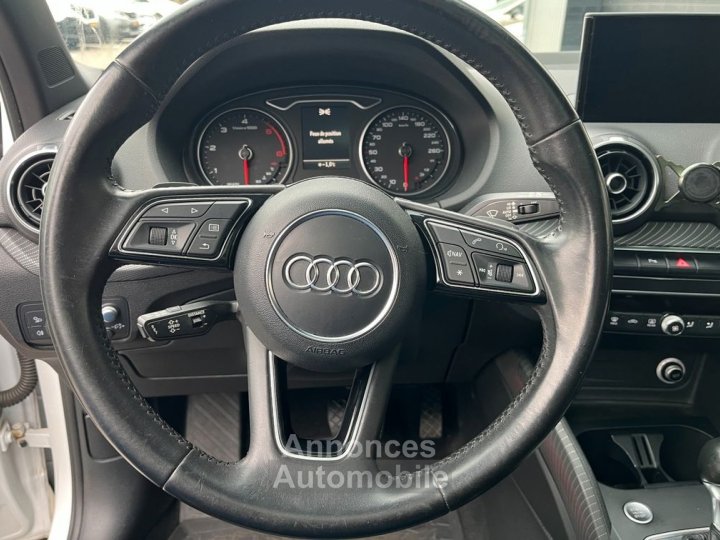 Audi Q2 2l 40 tdi 190ch quattro s-tronic toit ouvrant + sieges chauffants - 18