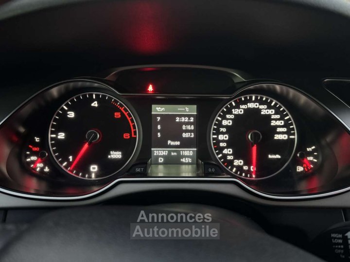 Audi A4 Avant 30 TDi V6 S line QUATTRO ECRAN CLIM PANO - 13