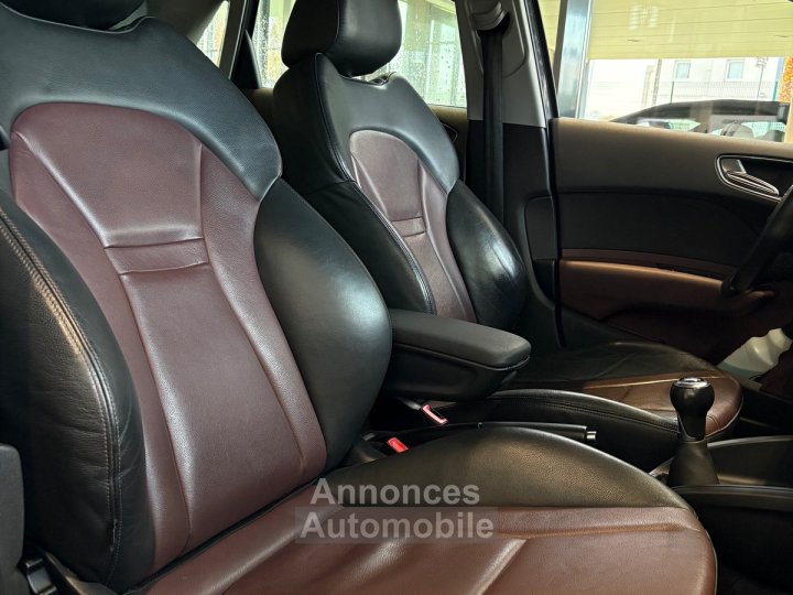 Audi A1 10 TFSI Ultra 5 portes 82chv cuir bi-ton faible kilom&eacute;trage, - 13