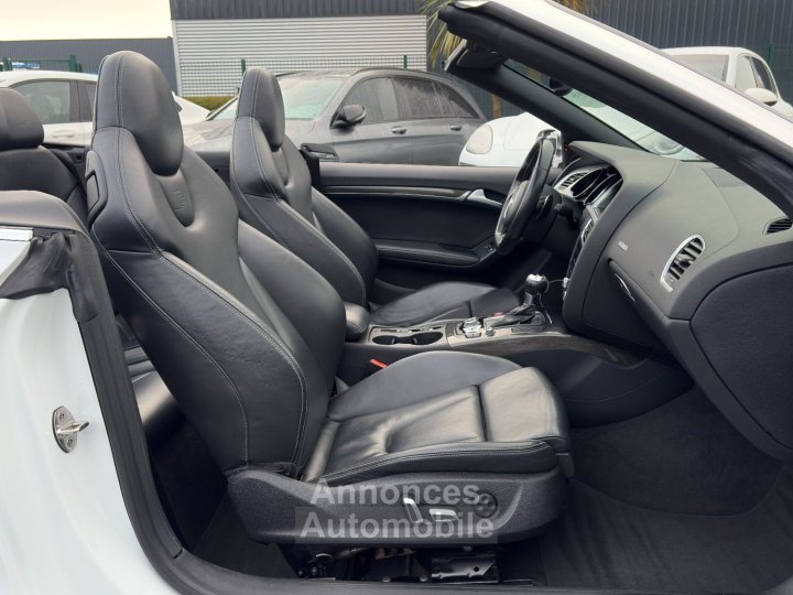 Audi S5 CABRIOLET 30 V6 TFSI 333ch QUATTRO S TRONIC 7 - 22