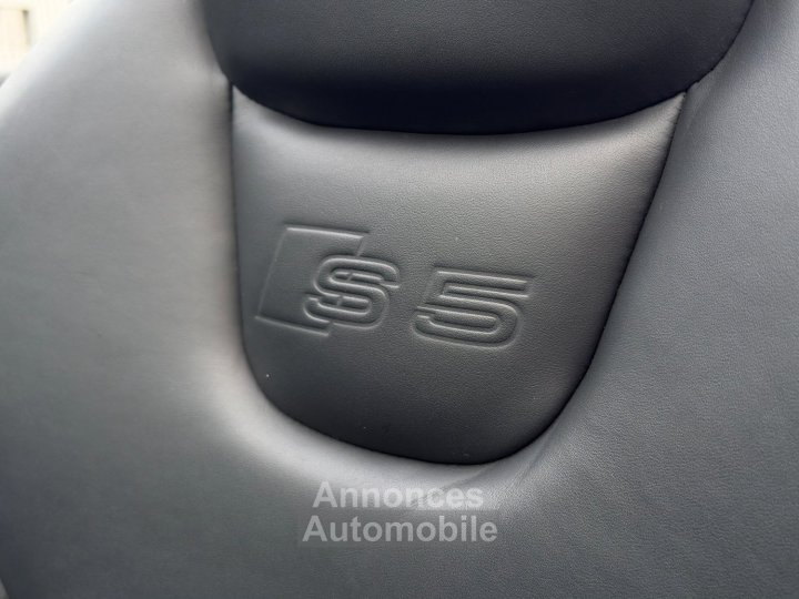 Audi S5 CABRIOLET 30 V6 TFSI 333ch QUATTRO S TRONIC 7 - 29