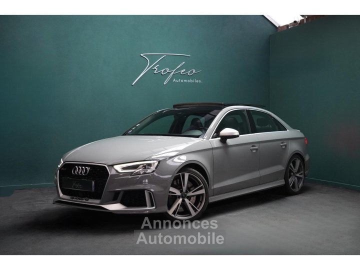 Audi RS3 Berline DAZA I Pack RS I Matrix I TO I B&O I 2NDE mains I Garantie - 1