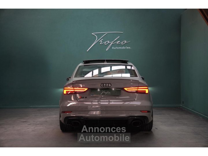 Audi RS3 Berline DAZA I Pack RS I Matrix I TO I B&O I 2NDE mains I Garantie - 5