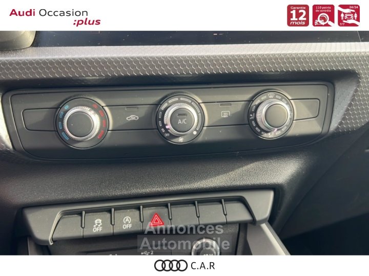 Audi A1 Sportback 25 TFSI 95 ch S tronic 7 Advanced - 16