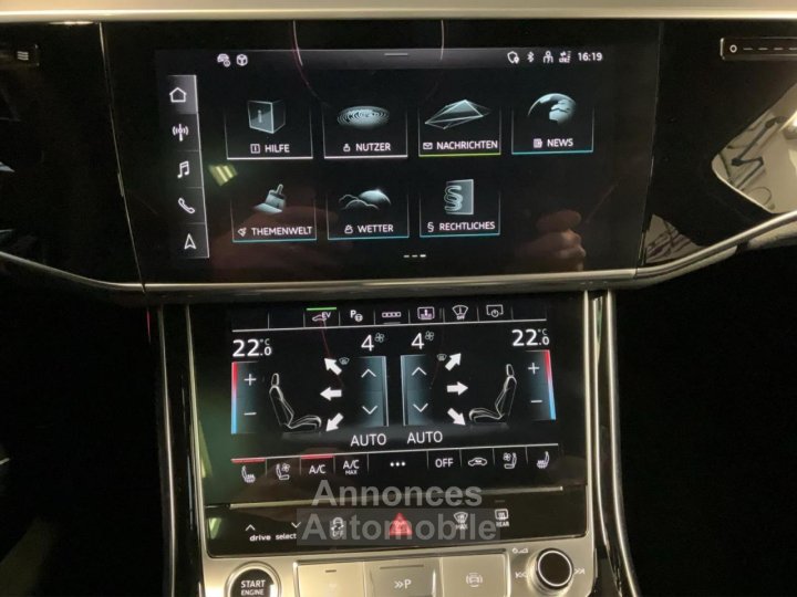 Audi A8 60 TFSIe 462 ch Tiptronic 8 quattro Avus - 9