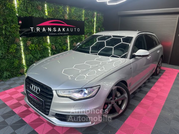 Audi A6 AVANT V6 30 BiTDI DPF 313 Quattro S Line Tiptronic 8 A ~ Si&egrave;ge chauffants ~ Camera radar av/ar - 1
