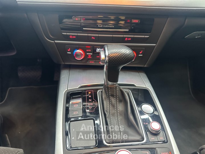 Audi A6 AVANT V6 30 BiTDI DPF 313 Quattro S Line Tiptronic 8 A ~ Si&egrave;ge chauffants ~ Camera radar av/ar - 13