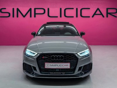 Audi RS3 SPORTBACK 25 TFSI 400 S tronic 7 Quattro - GRIS NARDO - SUIVI COMPLET - TOIT OUVRANT - CAM&Eacute;RA - GARANTIE 12 MOIS   - 5