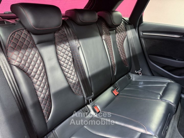 Audi RS3 SPORTBACK 25 TFSI 400 S tronic 7 Quattro - GRIS NARDO - SUIVI COMPLET - TOIT OUVRANT - CAM&Eacute;RA - GARANTIE 12 MOIS - 11