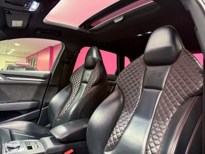 Audi RS3 SPORTBACK 25 TFSI 400 S tronic 7 Quattro - GRIS NARDO - SUIVI COMPLET - TOIT OUVRANT - CAM&Eacute;RA - GARANTIE 12 MOIS   - 12