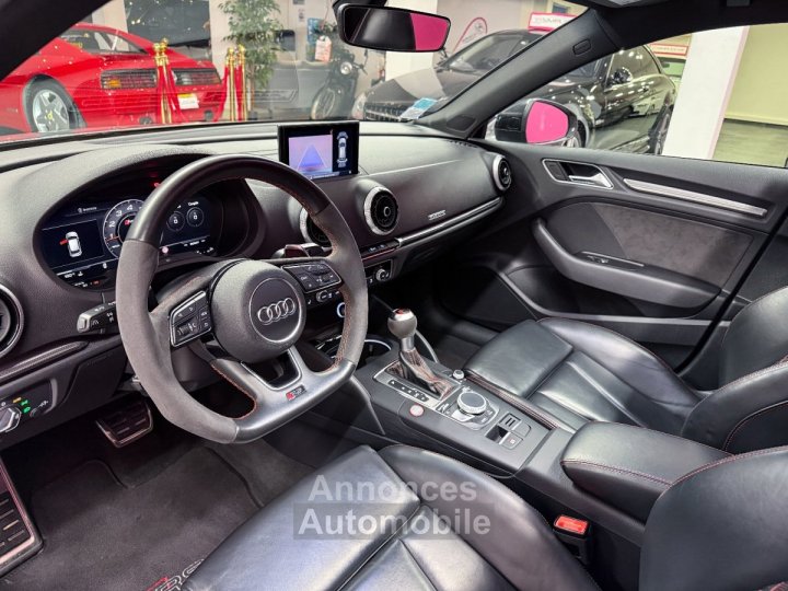 Audi RS3 SPORTBACK 25 TFSI 400 S tronic 7 Quattro - GRIS NARDO - SUIVI COMPLET - TOIT OUVRANT - CAM&Eacute;RA - GARANTIE 12 MOIS - 13