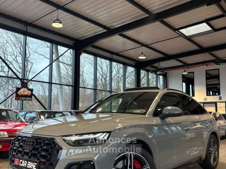 Audi SQ5 Sportback 30 TDI Quattro 341ch Malus pay&eacute; Garantie 6 ans Suivi Suspension pilot&eacute;e Attelage Toit ouvrant 889-mois - 1