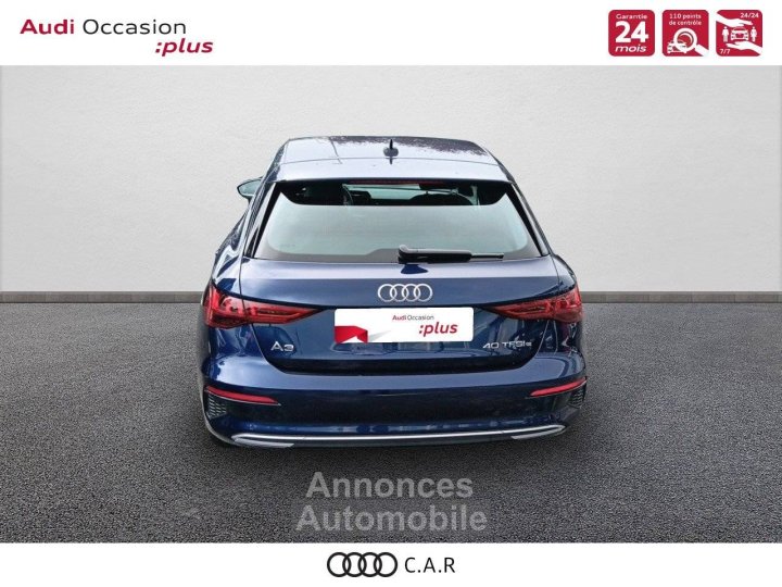 Audi A3 Sportback 40 TFSIe 204 S tronic 6 Design Luxe - 4