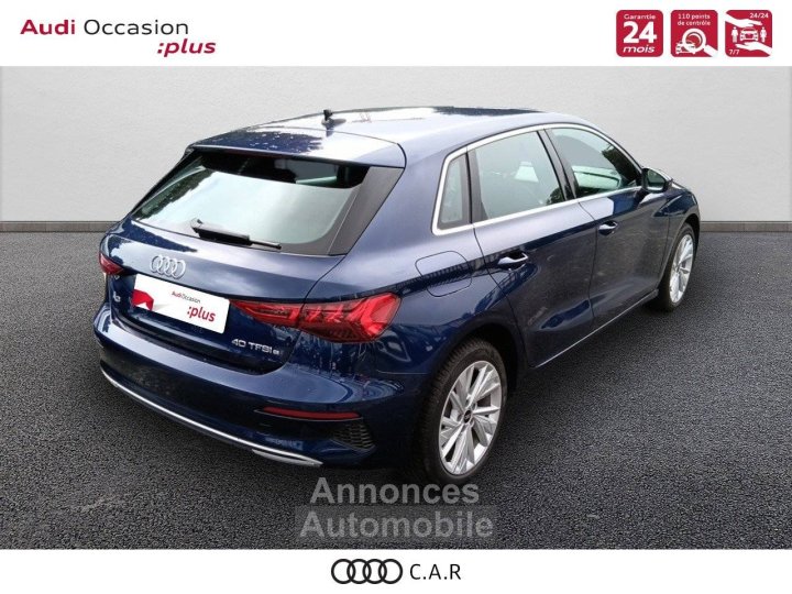 Audi A3 Sportback 40 TFSIe 204 S tronic 6 Design Luxe - 5