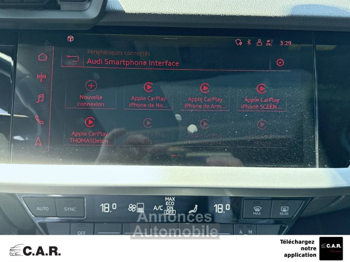 Audi A3 Sportback 35 TFSI Mild Hybrid 150 S tronic 7 Design Luxe - 17