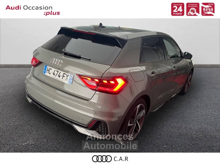 Audi A1 Sportback 30 TFSI 116 ch S tronic 7 S Line Plus - 5