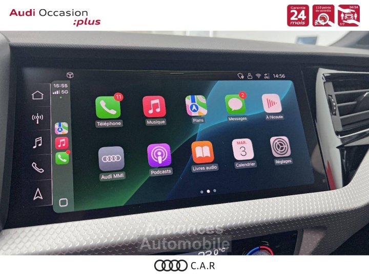 Audi A1 Sportback 30 TFSI 116 ch S tronic 7 S Line Plus - 16